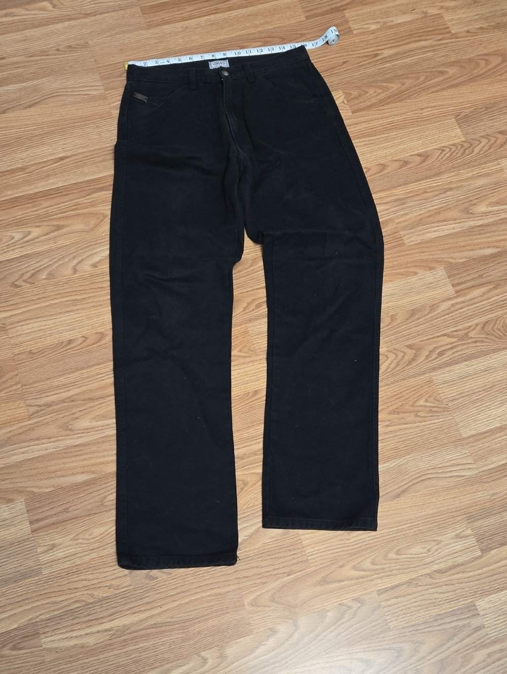 Versace Men's Black Jeans/ Chinos - Straight Leg